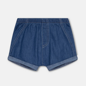 【BABY SUPERSALE50％OFF】Denim baby shorts 6.12m TEXAS207