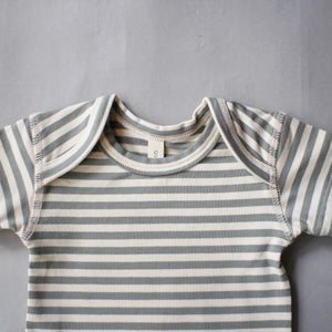 【BABY SUPERSALE 50%FF】SHORT SLEEVE BODYSUIT,2PACK  0-3.3-6.6-12m