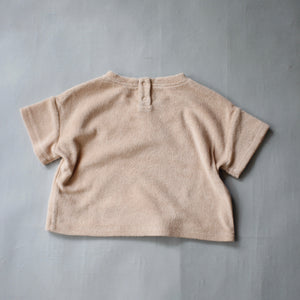 【Lastone!】【BABY SUPERSALE 50%FF】TERRY TEE and SHORTS SET　6-12.12-18.18-24ｍ.2-3Y