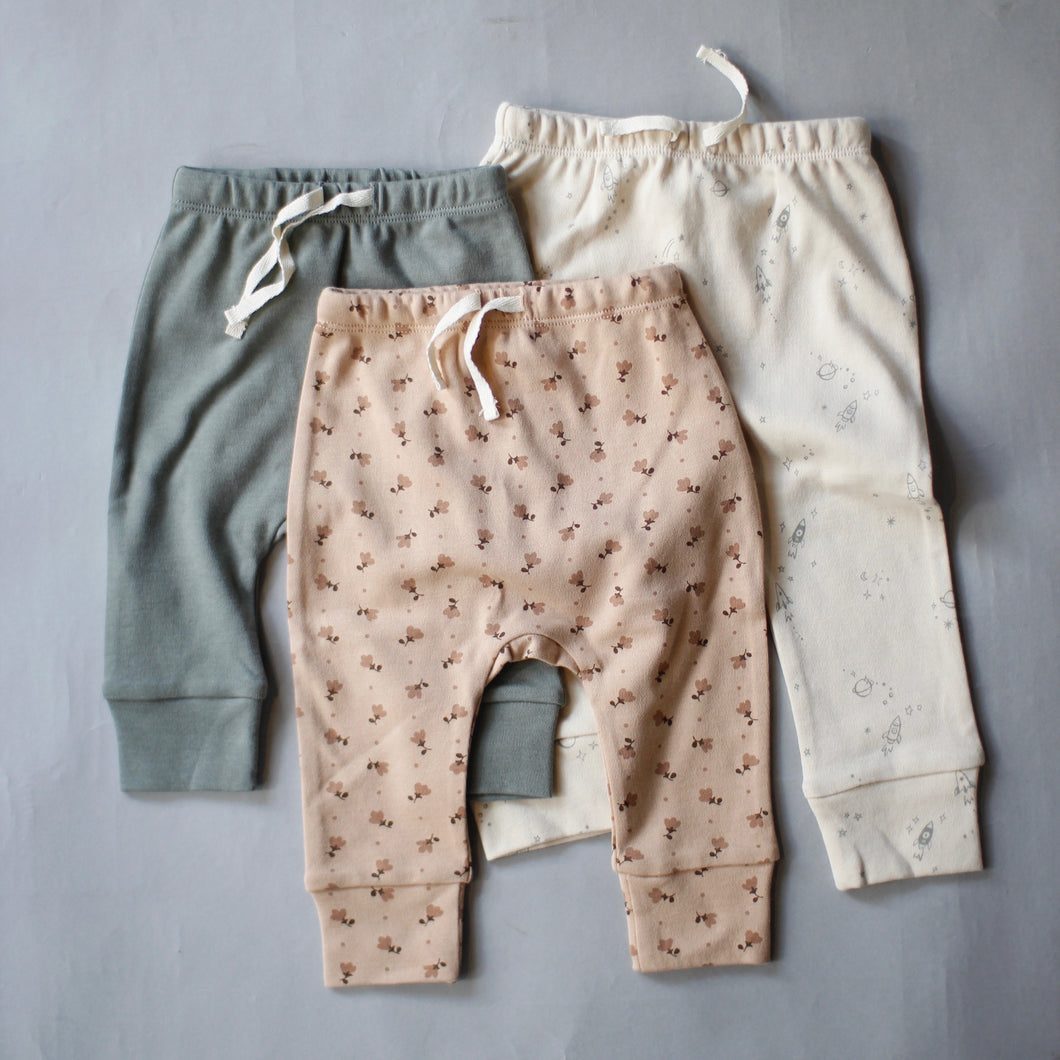 【BABY SUPERSALE 50%FF】DRAWSTRING PANT 3-6.6-12.18-24m