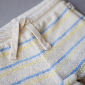 【BABY  SUPERSALE60％OFF】Toweling stripe baby shorts6.12ｍ BORIS213