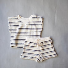 画像をギャラリービューアに読み込む, 【BABY  SUPERSALE60％OFF】Toweling stripe baby shorts6.12ｍ BORIS213

