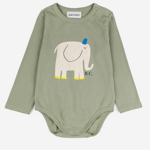 【WINTERSALE 40％OFF】Baby The Elephant body ベビーエレファントロンパース　3.6.9.12ｍ（223AB017）