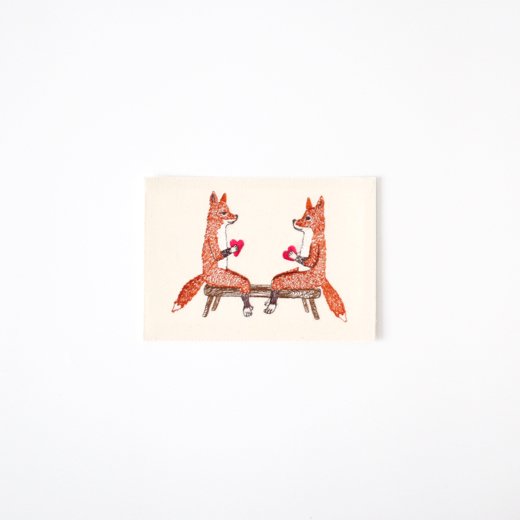 カード Fox Valentines(150/553）