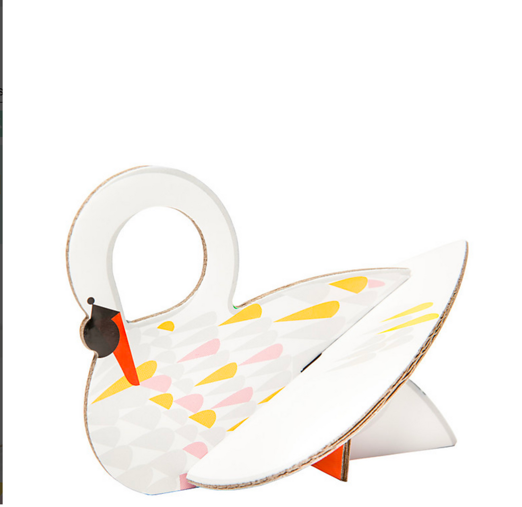 【SUMMER SALE50％OFF】Pop out card  Swan