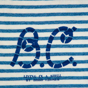 【BABY SUPERSALE 60%OFF】ブルーストライプTシャツ 6.12m Blue Stripe T-shirts(123AB004)