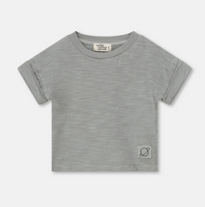 【SUMMER SALE50％OFF】Slub dropped shoulder baby T-shirts 6m KIT205